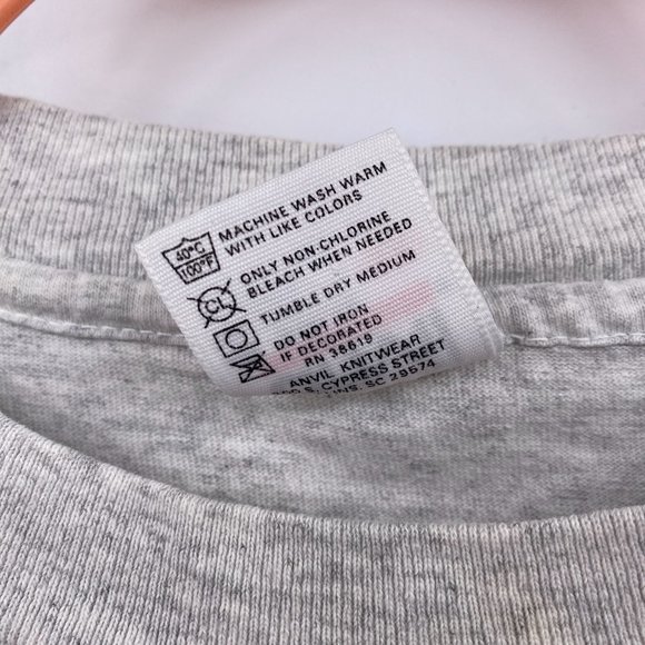 Vintage Mt Rushmoor graphic tee tshirt size 2XL Anvil Eagle mountain scene - Picture 6 of 8